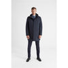 Black Storm Coat - Navy