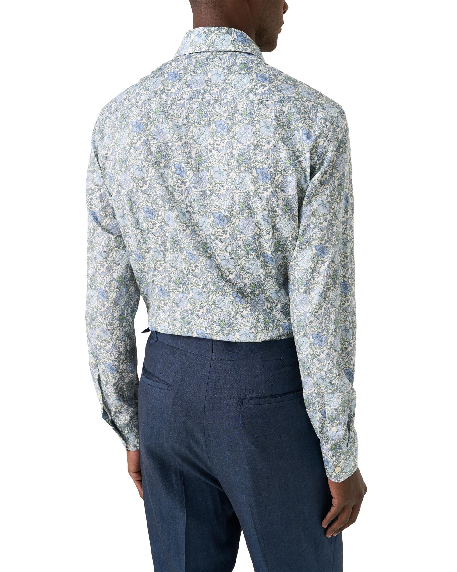 Slim Floral Signature Twill - Mønster
