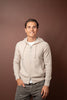 Full Zip Hoodie - Beige