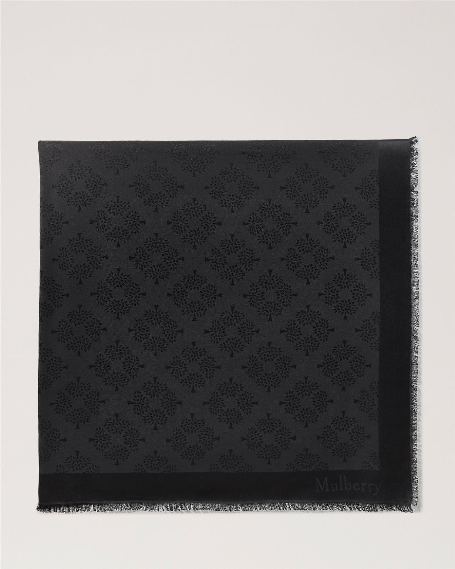 Mulberry Tree Rectangular Black