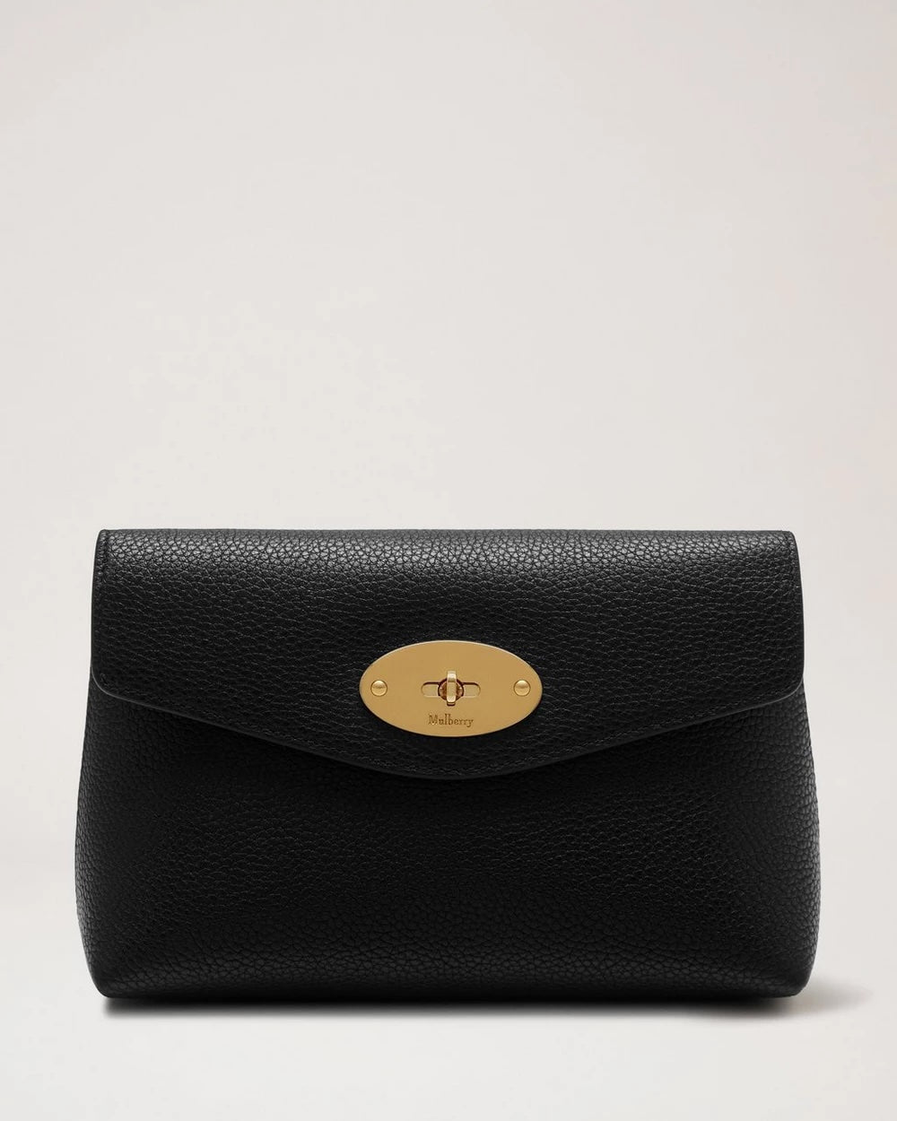 Darley Cosmetic Pouch Black Small Classic Grain