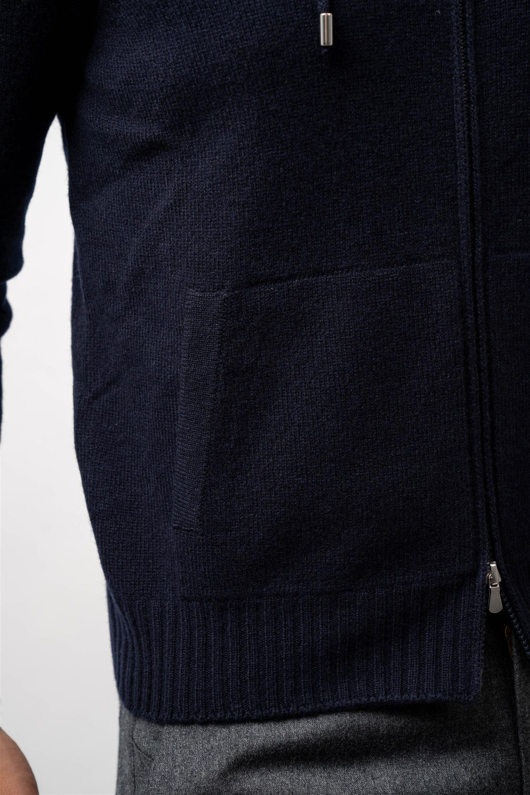 Full Zip Hoodie - Navy