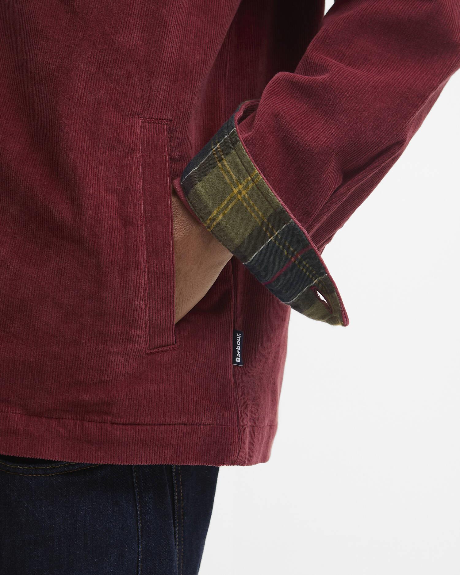 Tartar Trim Overshirt - Amphora