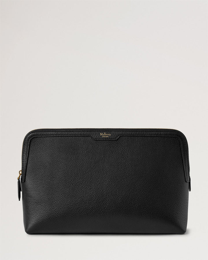 Large Cosmetic Pouch Black