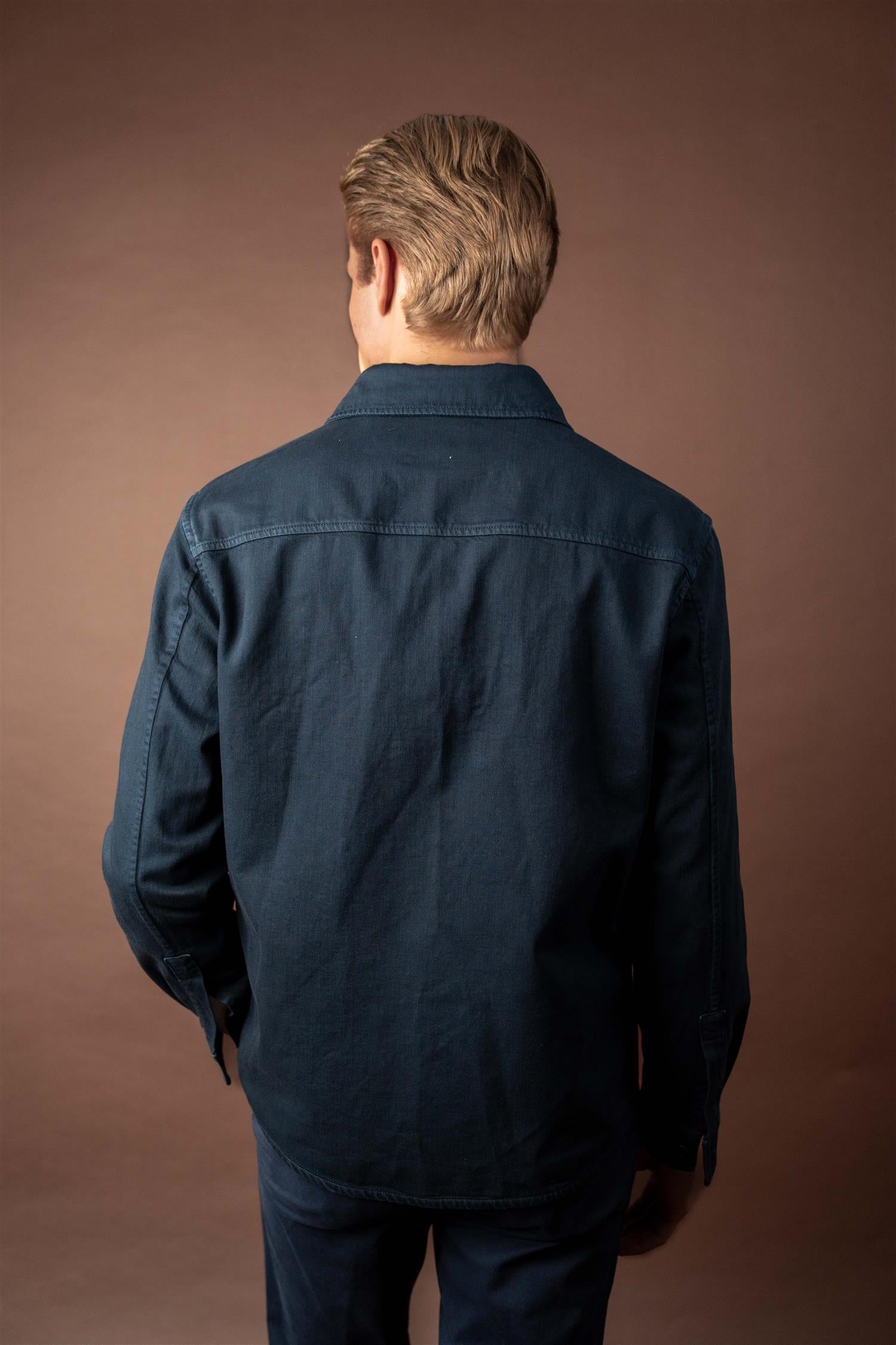 Bruce Overshirt - Navy