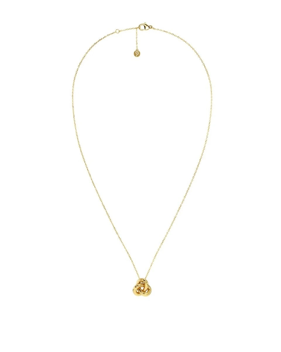 Infinity Knot Necklace S Gold