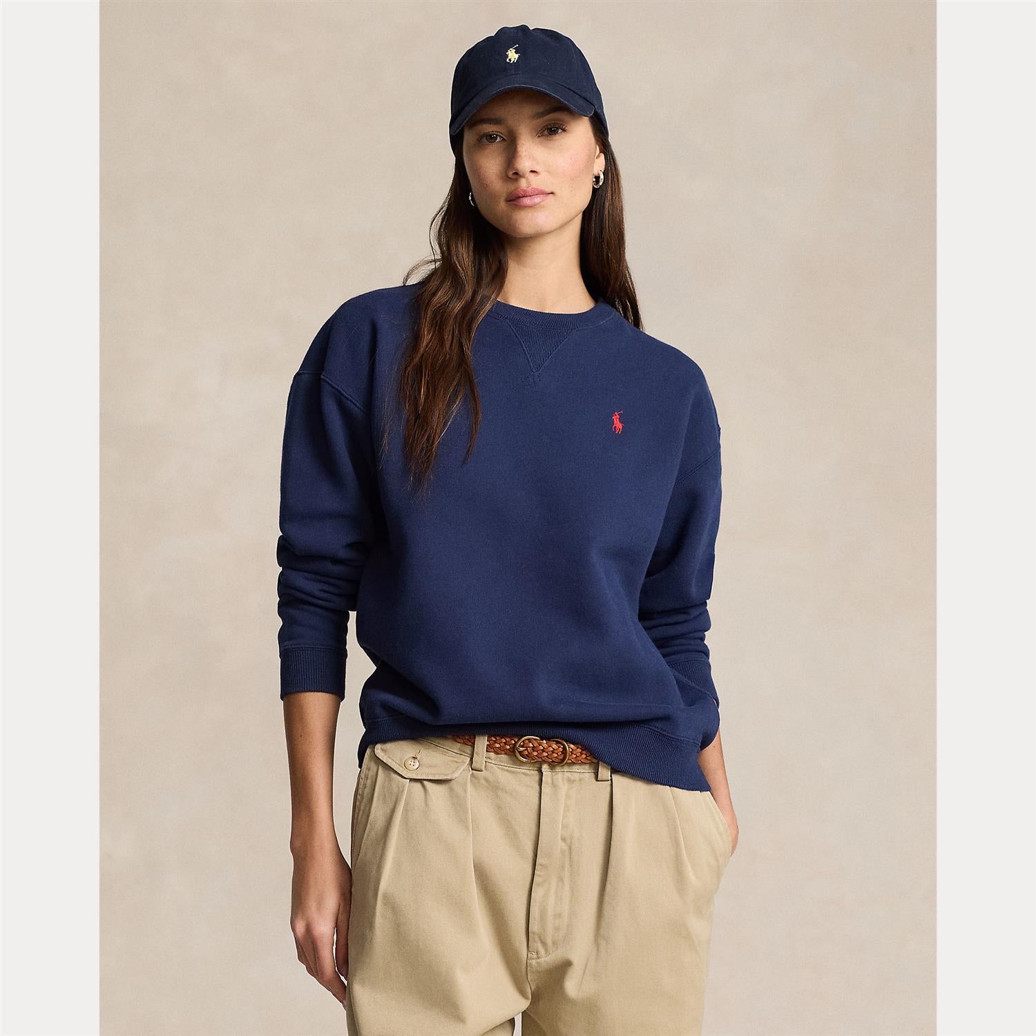 Polo Long Sleeve Sweatshirt Navy