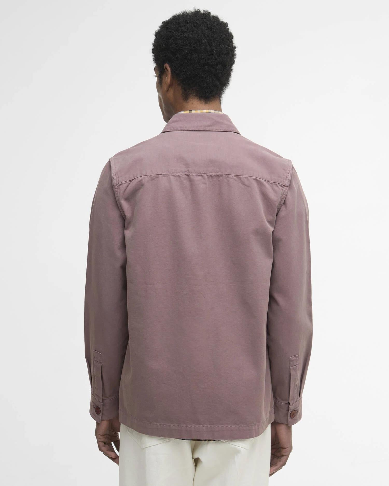 Washed Overshirt - Pepper Corn