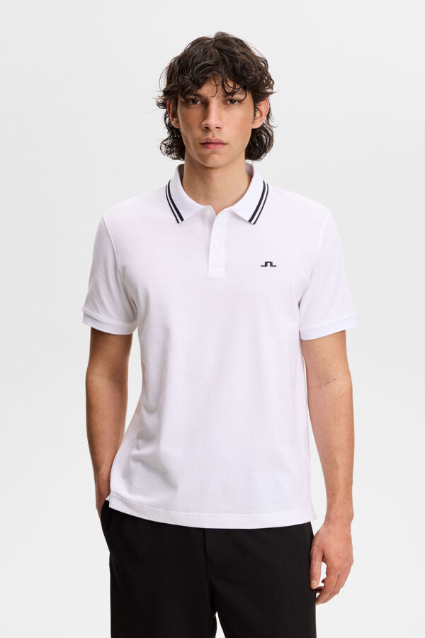 Joey Tipping Polo - White