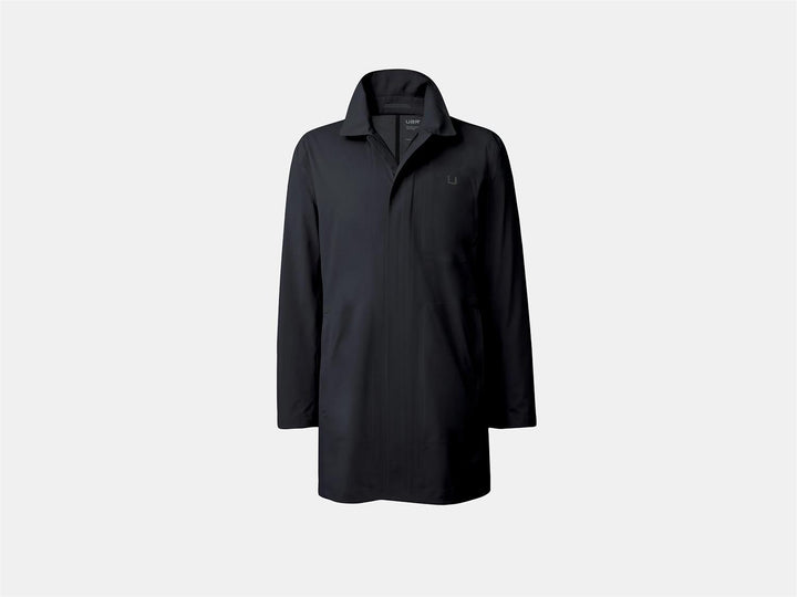 Sky Fall Coat - Black Storm