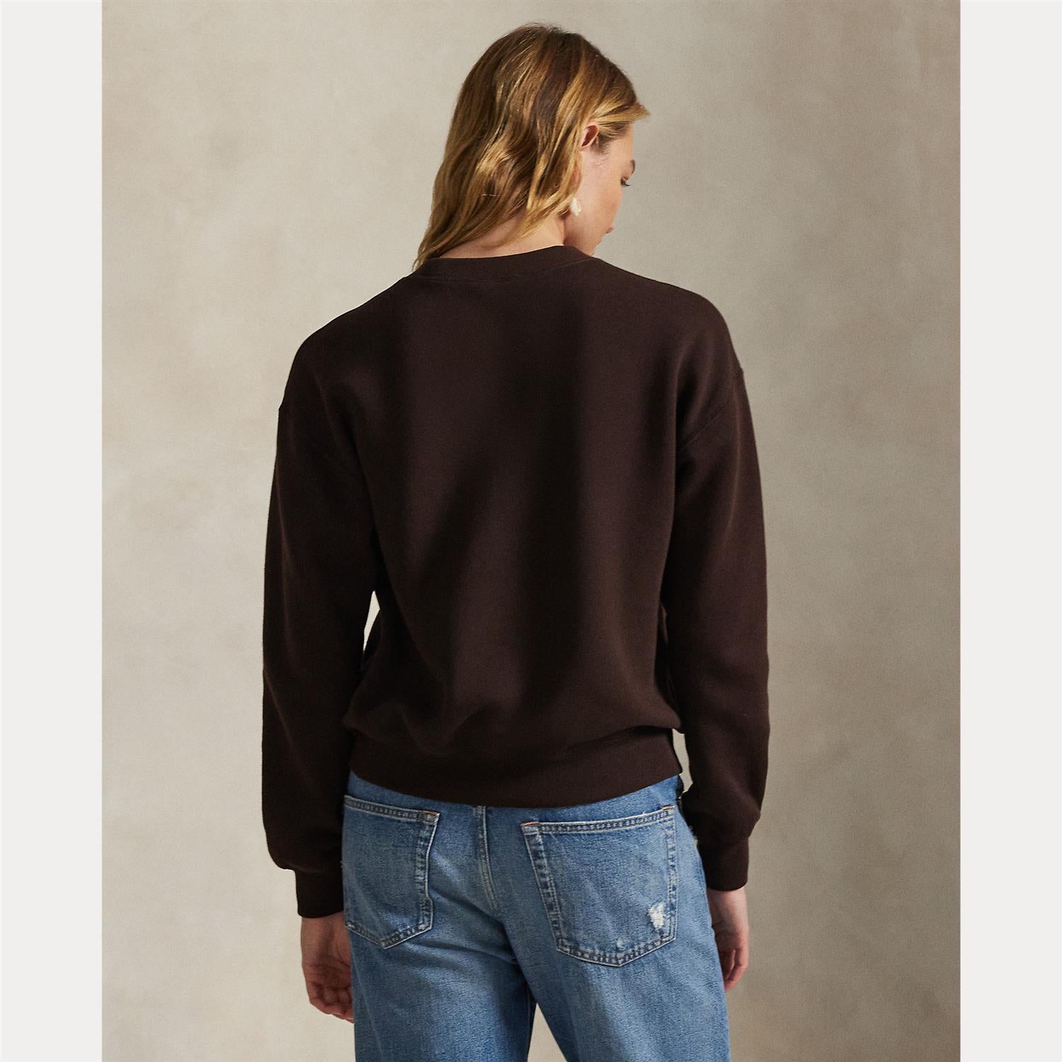 Knit Sweatshirt Circut Brown