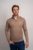Half Zip - Beige