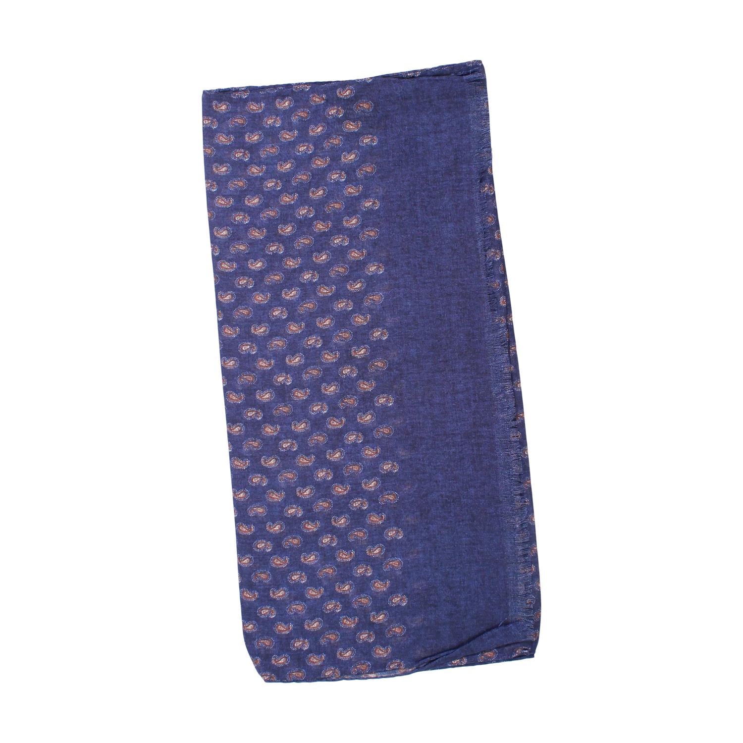 Single Scarf - Navy Melange