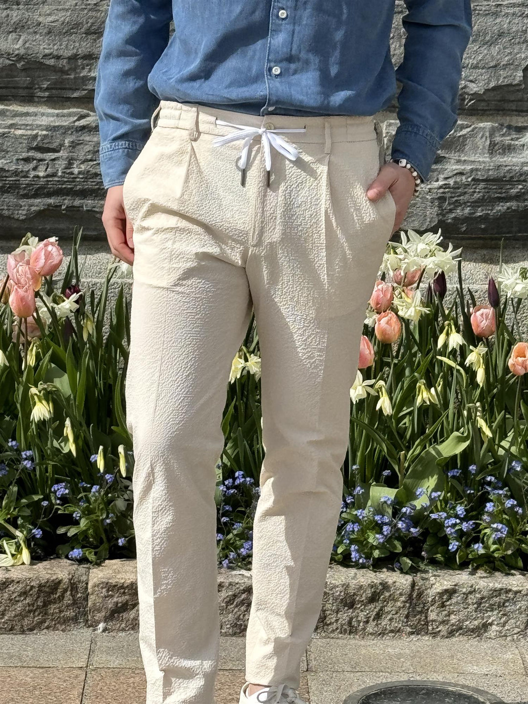 Newman Trouser Cream