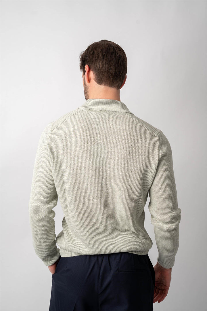 Polo LS Knitted - Green