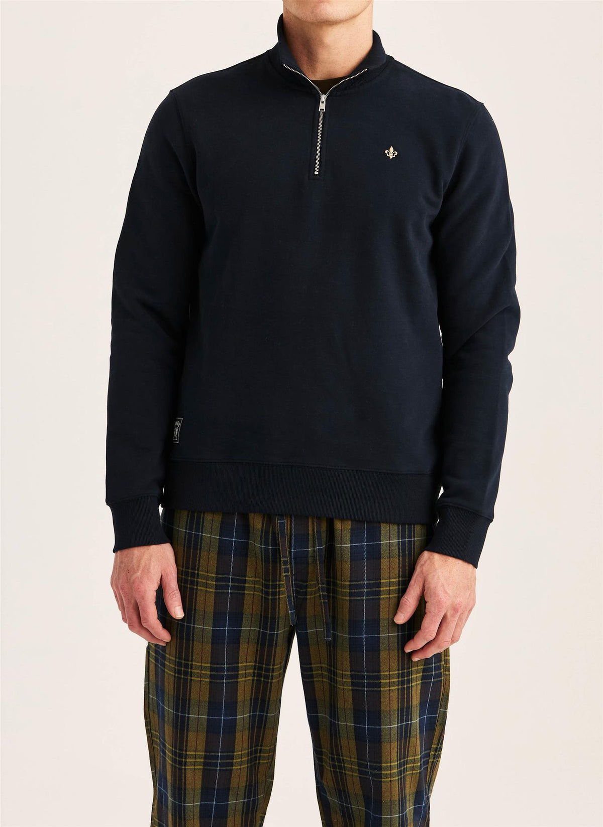 Brandon Lily Half Zip - Blue