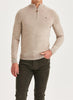 Merino John Zip - Khaki