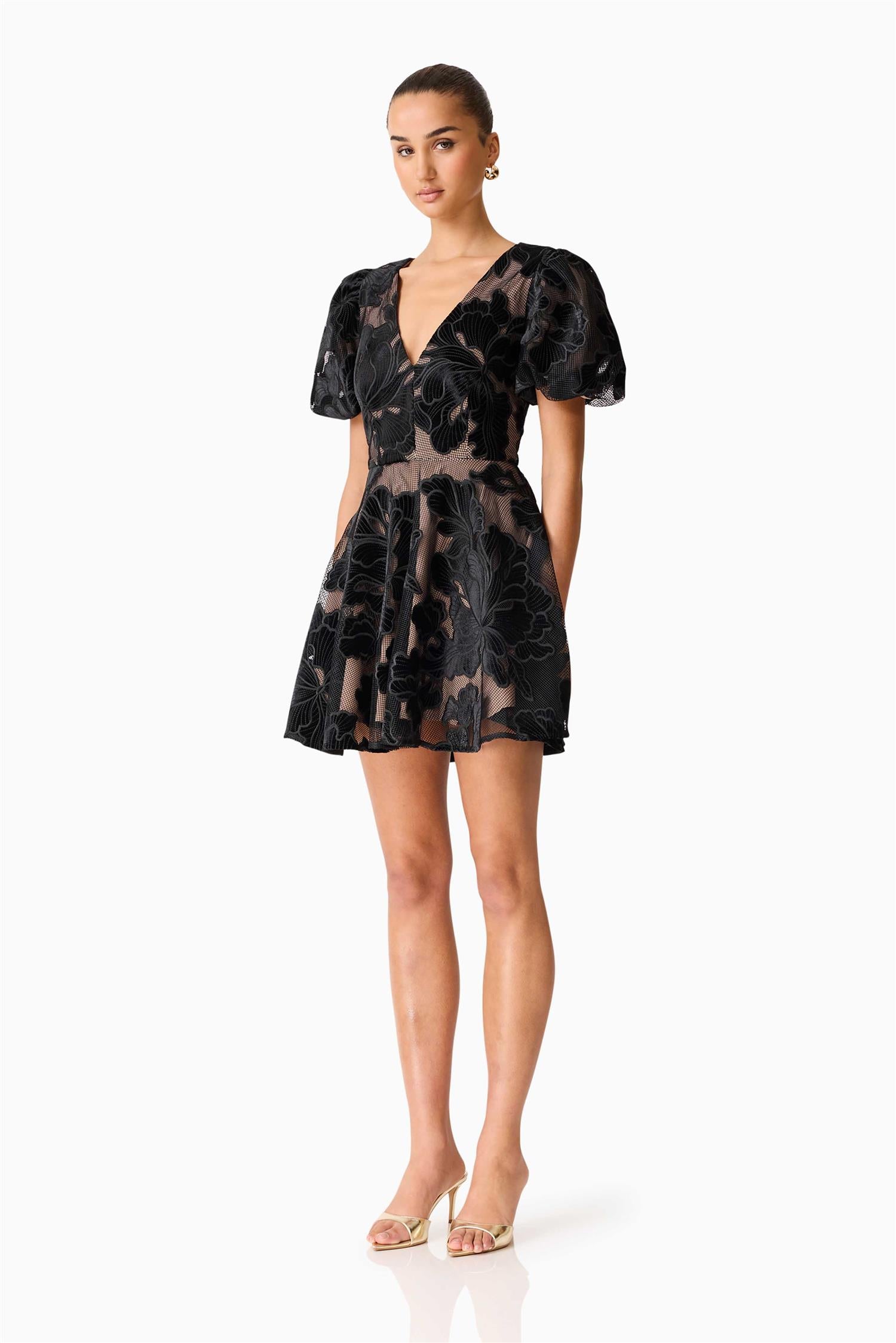 Zara Party Dress Black