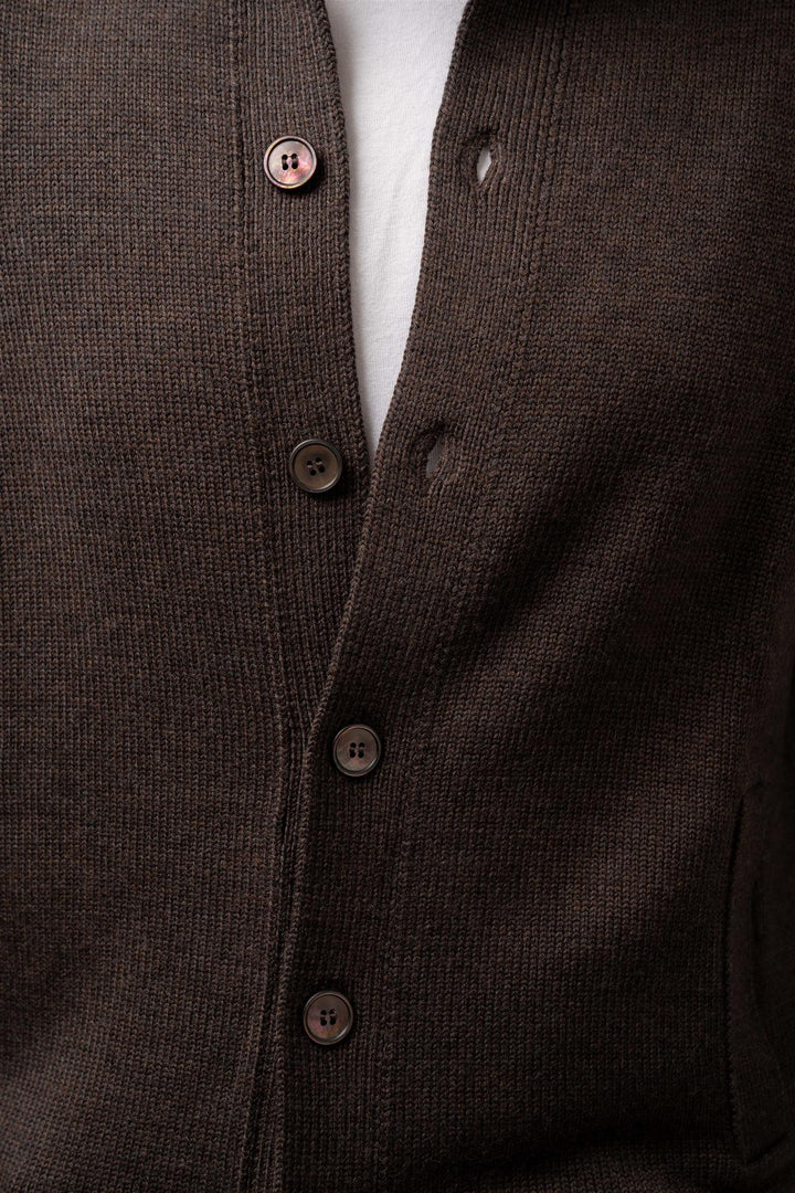 Cardigan - brun