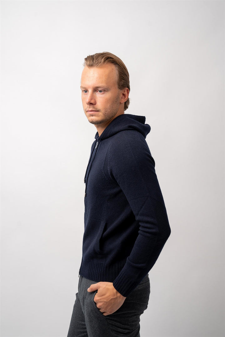 Full Zip Hoodie - Navy