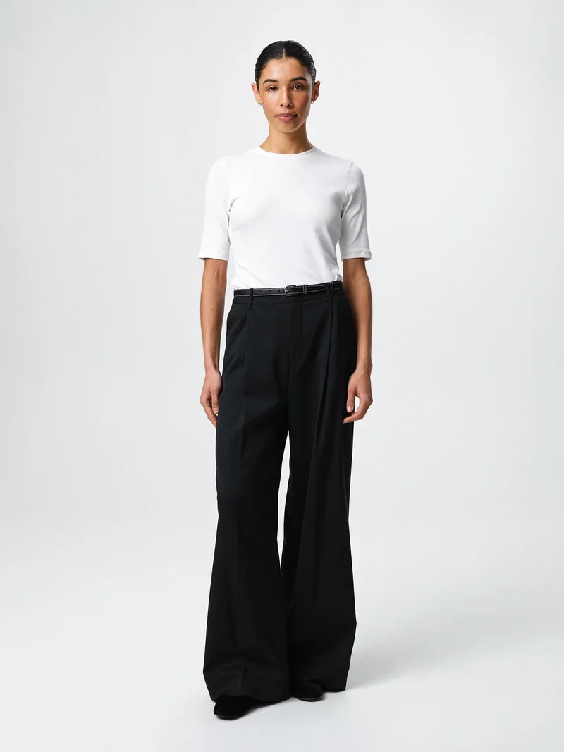 Cecilia Twill Trouser Black