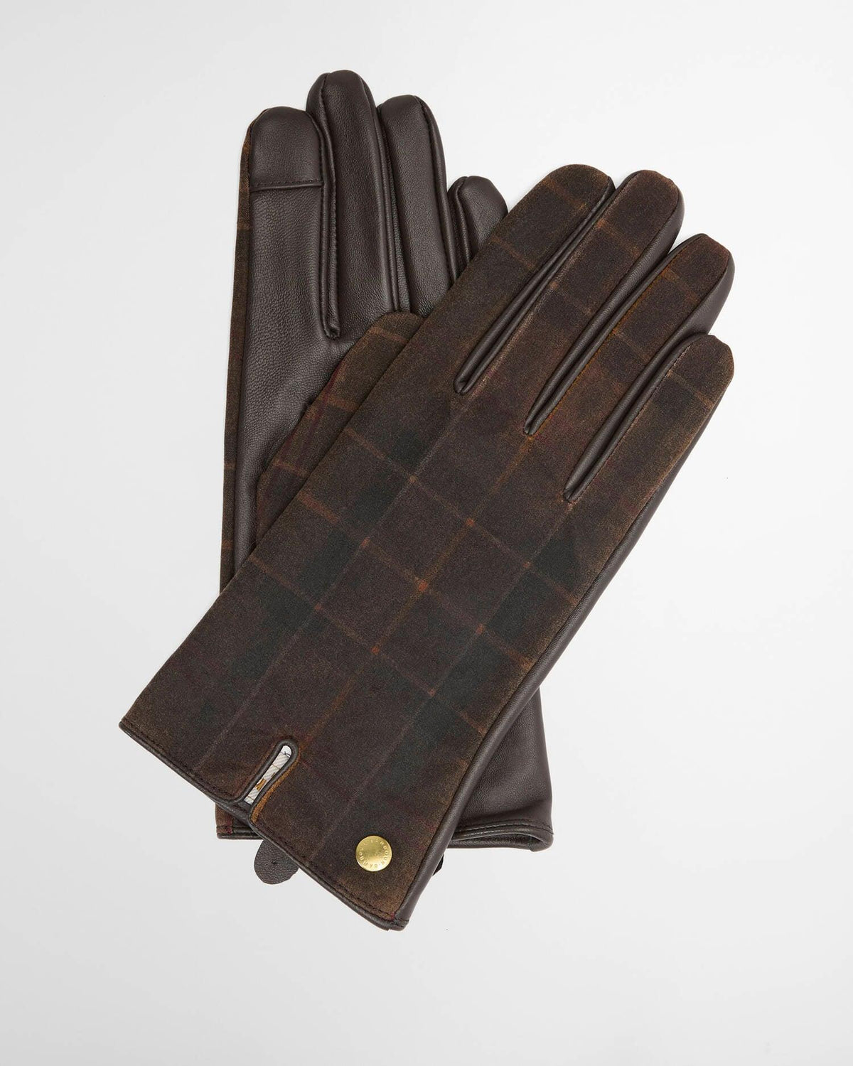 Scarlet Tartan Gloves - Muted Tartan