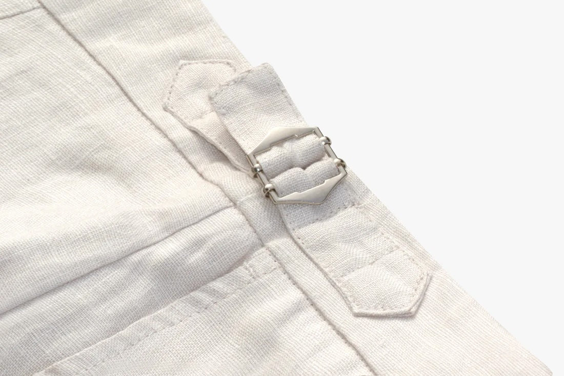 Mario Linen Pants - Sand