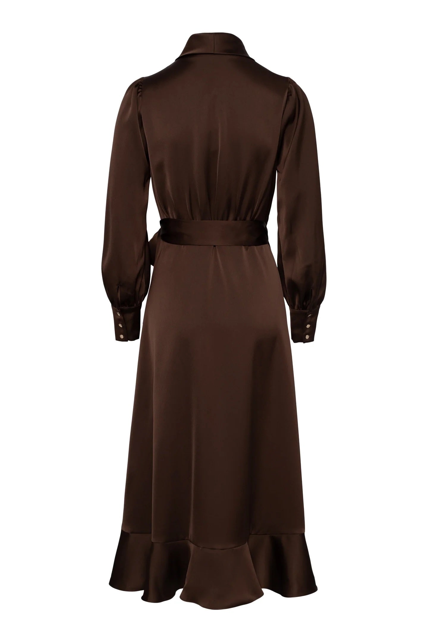 Iza Midi Dress - Espresso