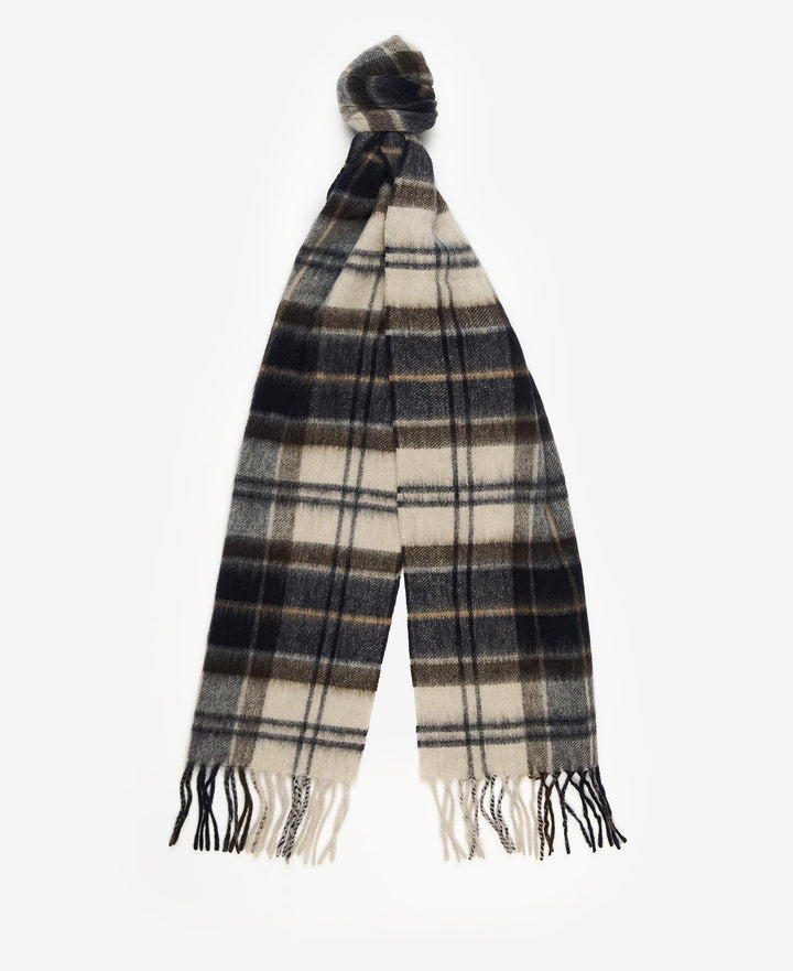 Wool Cashmere Tartan Scarf