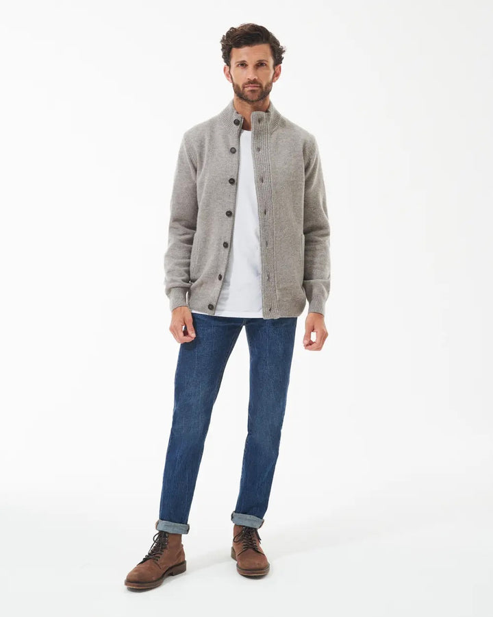 Essential Patch Zip Thru - Beige