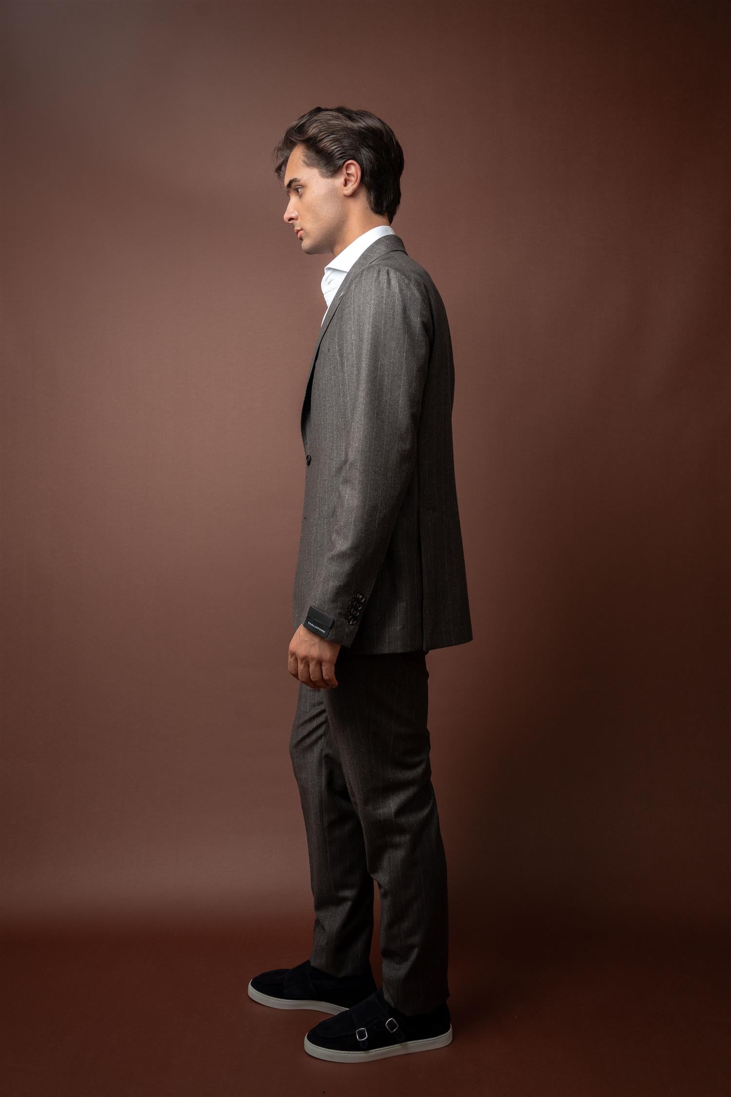 Super 110's Suit - Grey