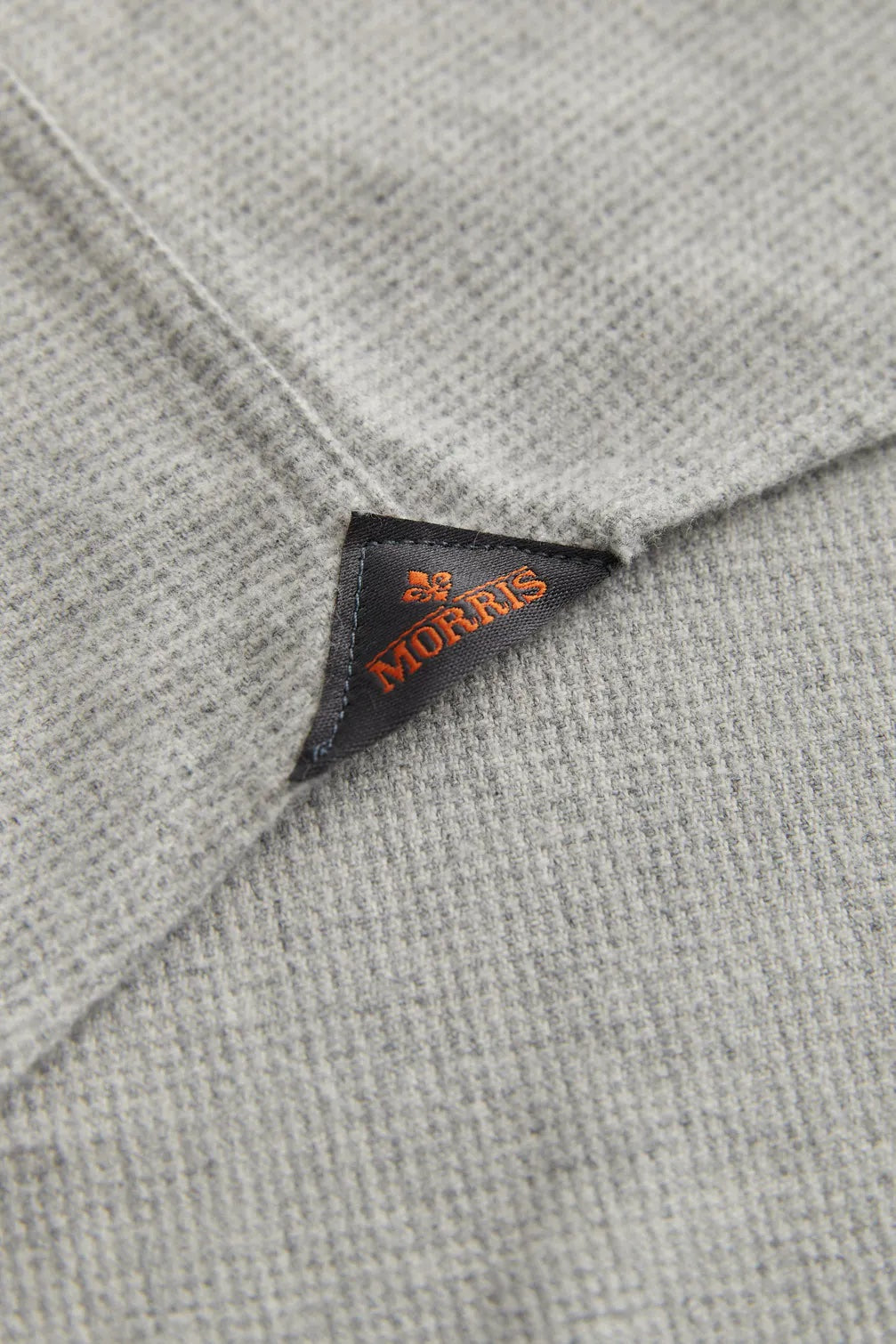 Soft Check Flannel Shirt BD Grå