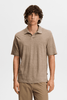 Roy Linen Polo - Brindle