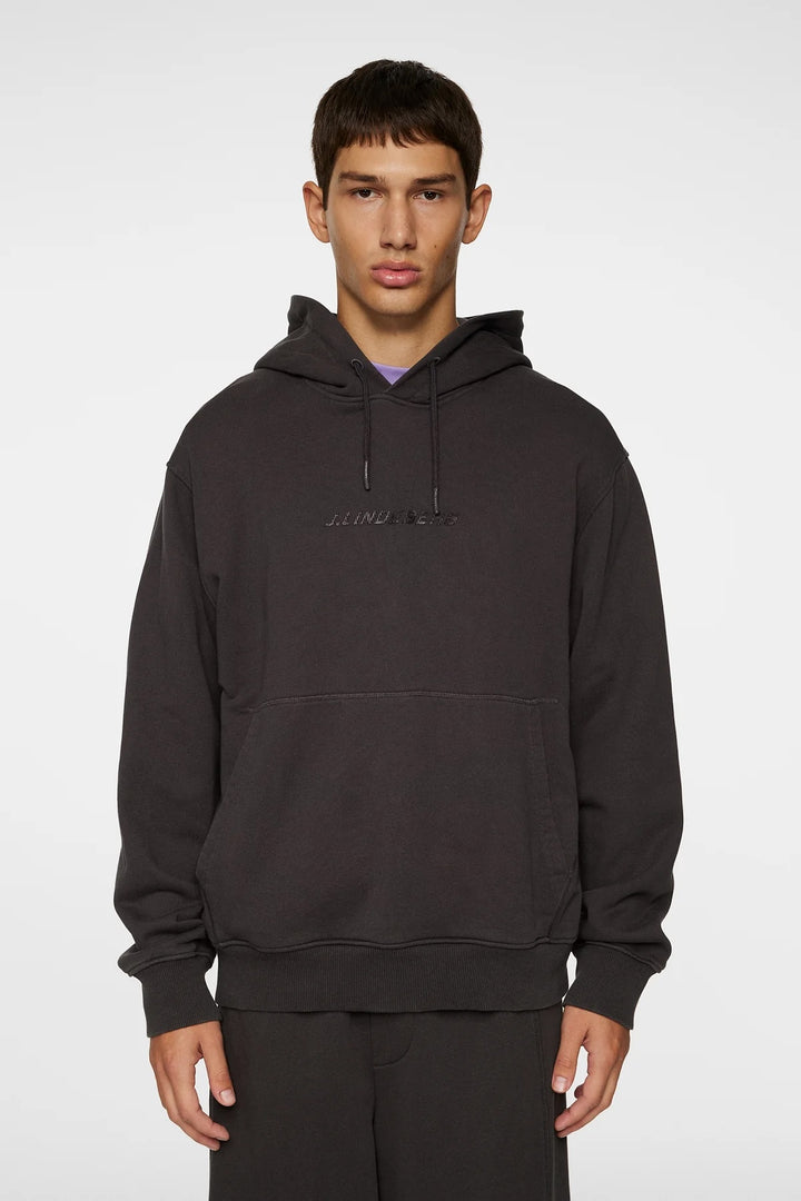 Callan Logo Hoodie - Washed Black