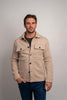 Shirt Jacket Buttons - Beige