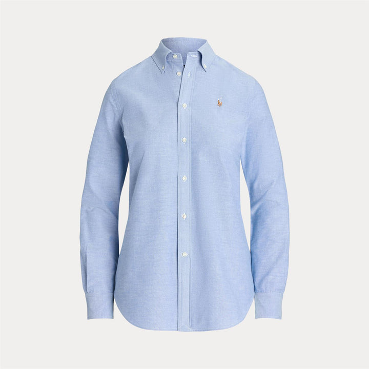 Long sleeve button front shirt