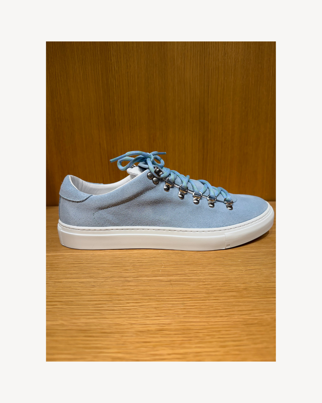 Marostica Low - Powder Blue Suede