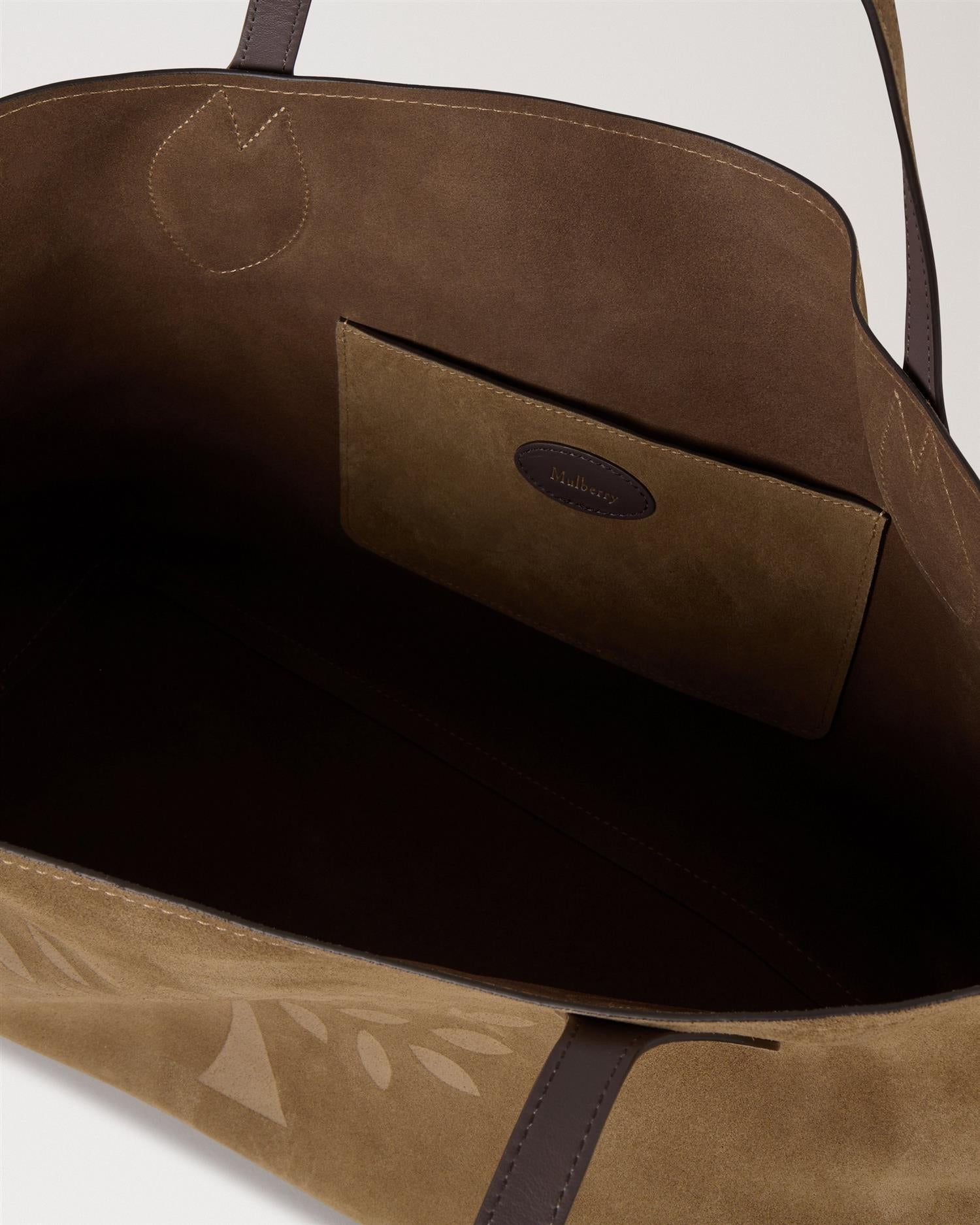 Oversized Suede Tote Salcombe Sand