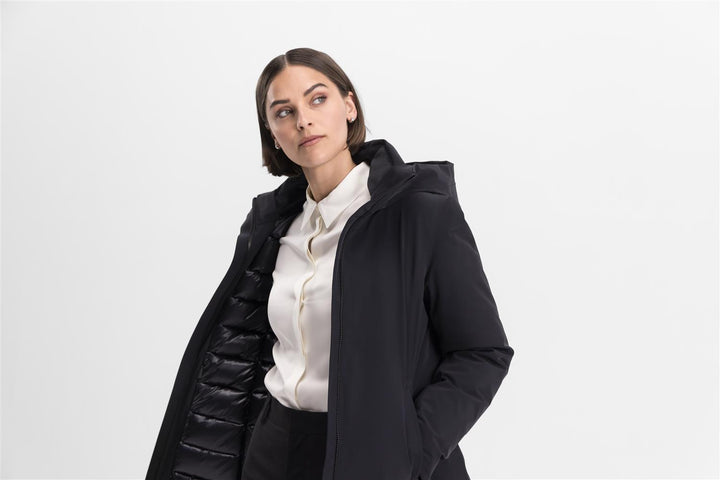 W White Heat Parka Black