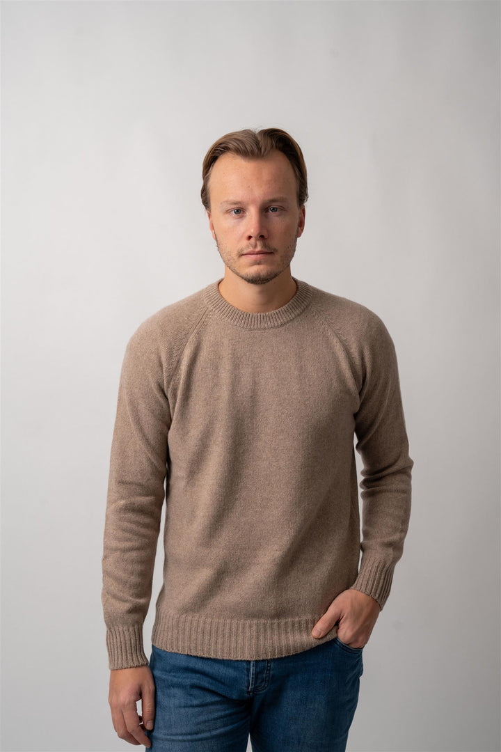 Paricollo Crew Neck - Beige