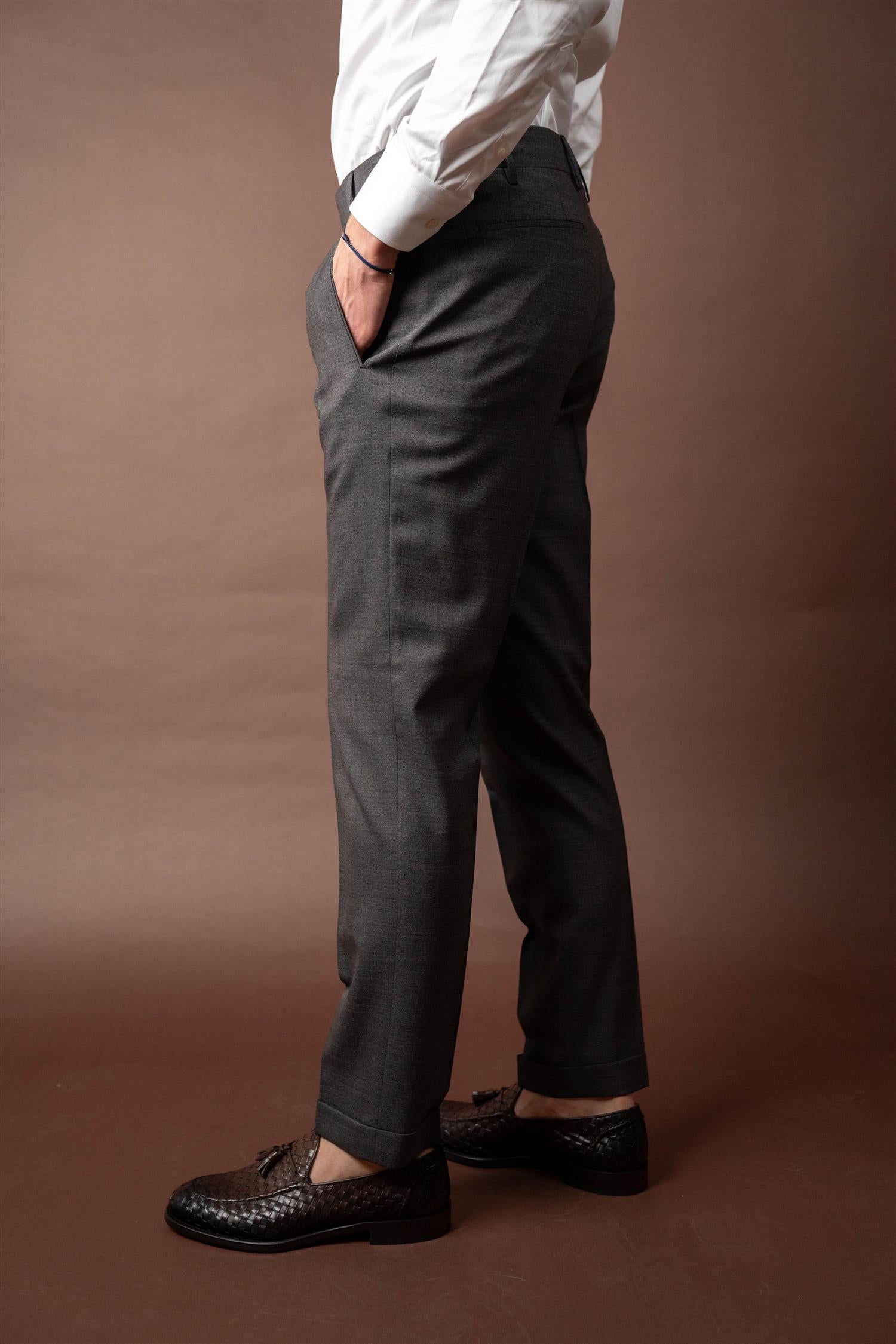 Retrolong wool - Brown