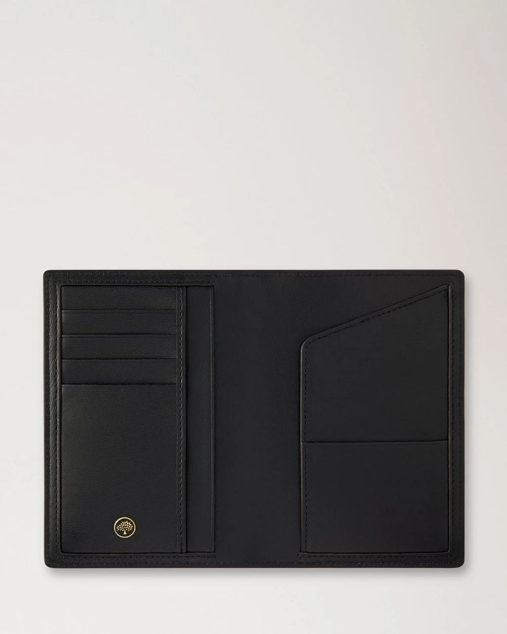 Passport Cover - Black & Cognac Bio Based Scotchgrain