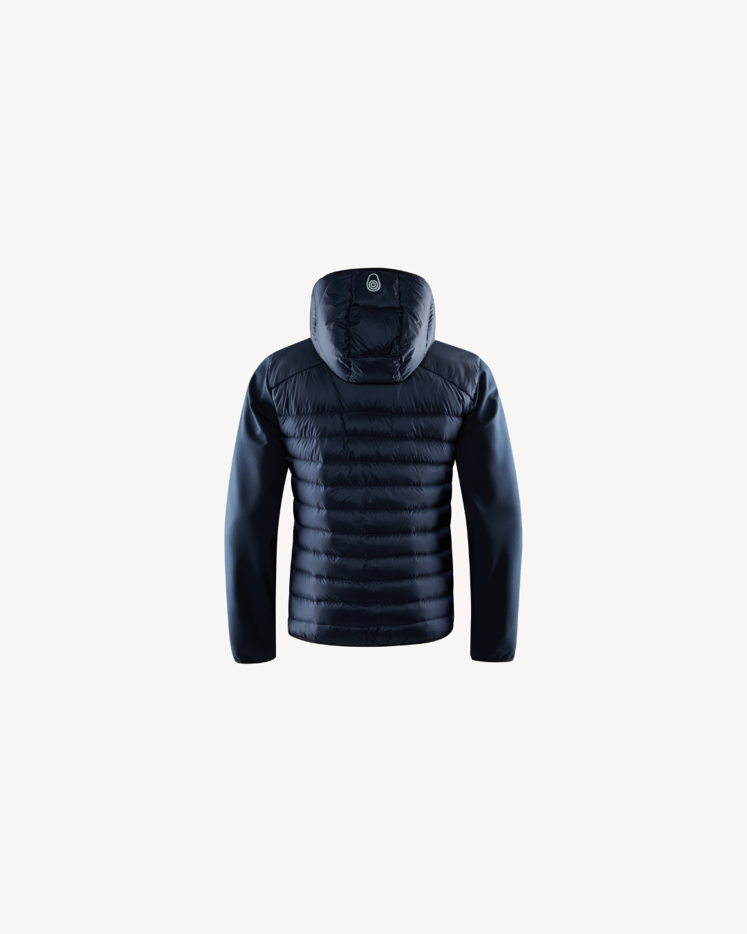 Spray Hybrid Down Hood - Dark Navy