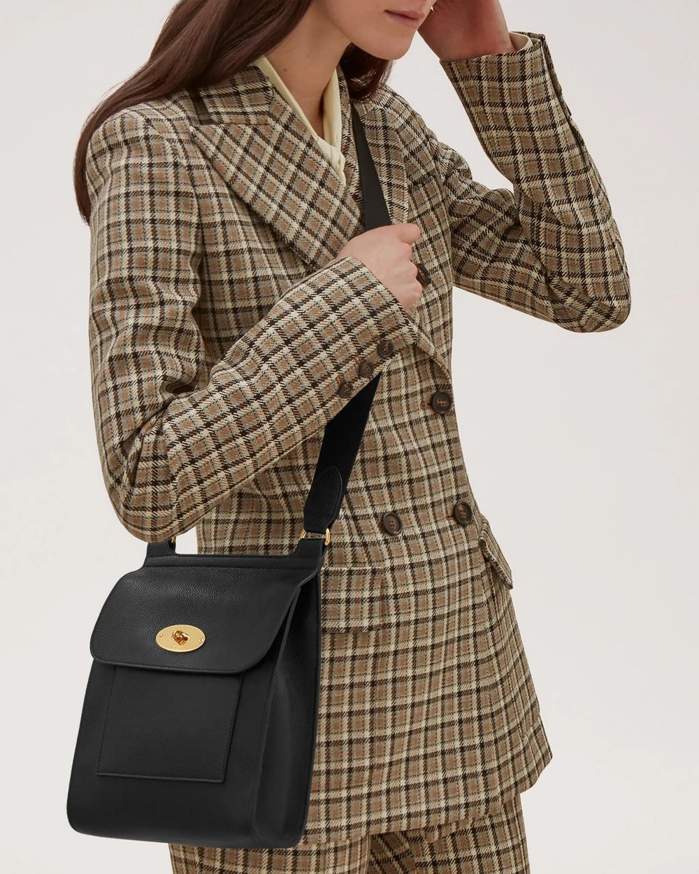 Antony Black Small Classic Grain