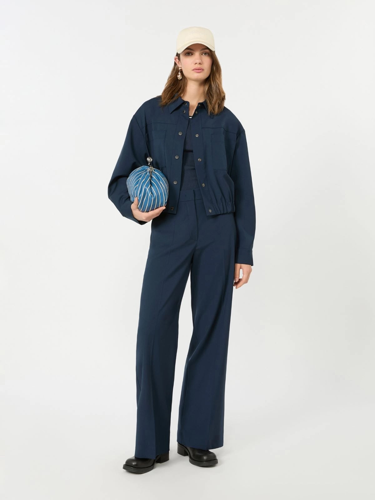 Visivo Trousers Navy