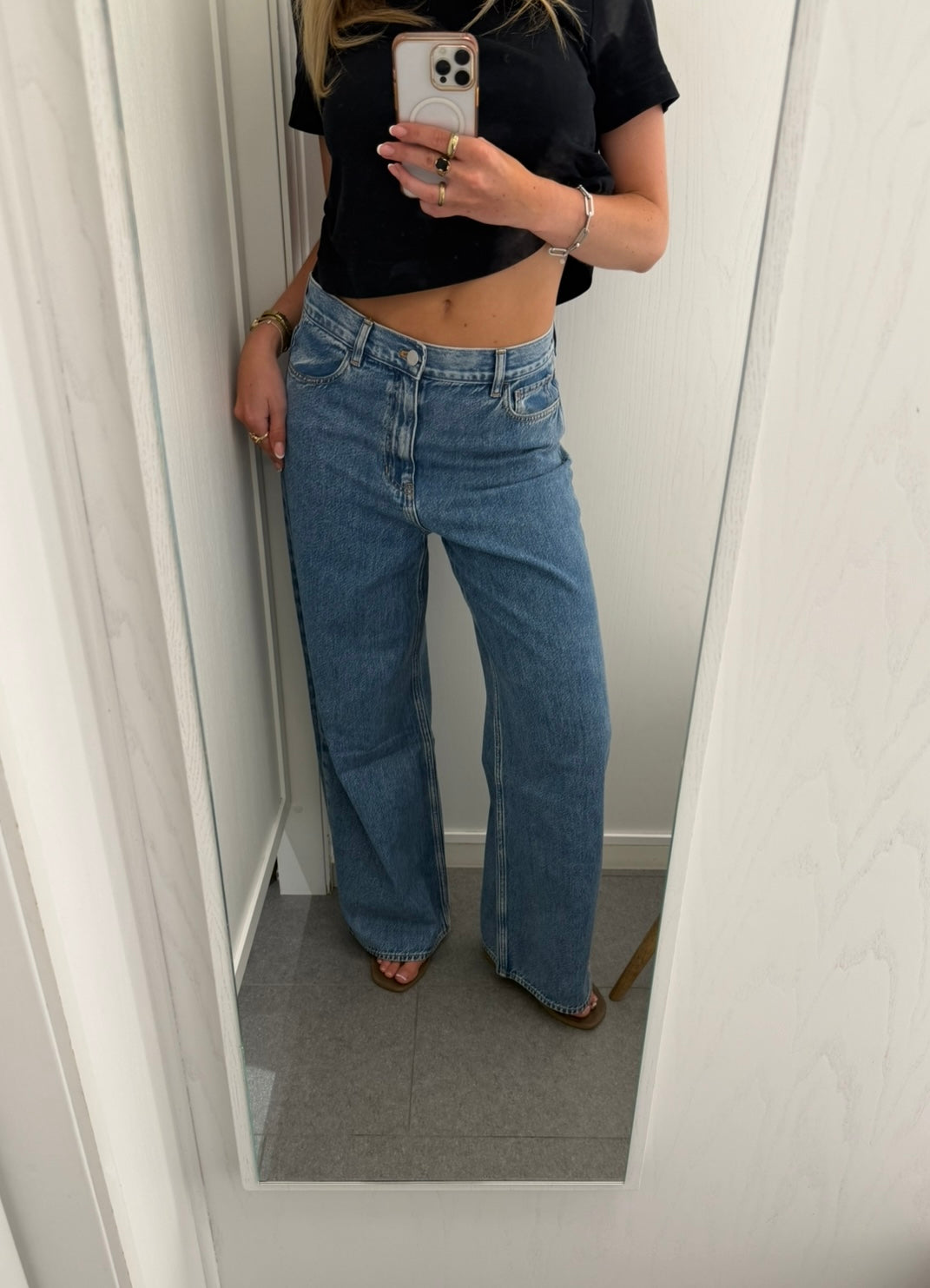 HIGHWAIST WIDE JEANS RELAXED