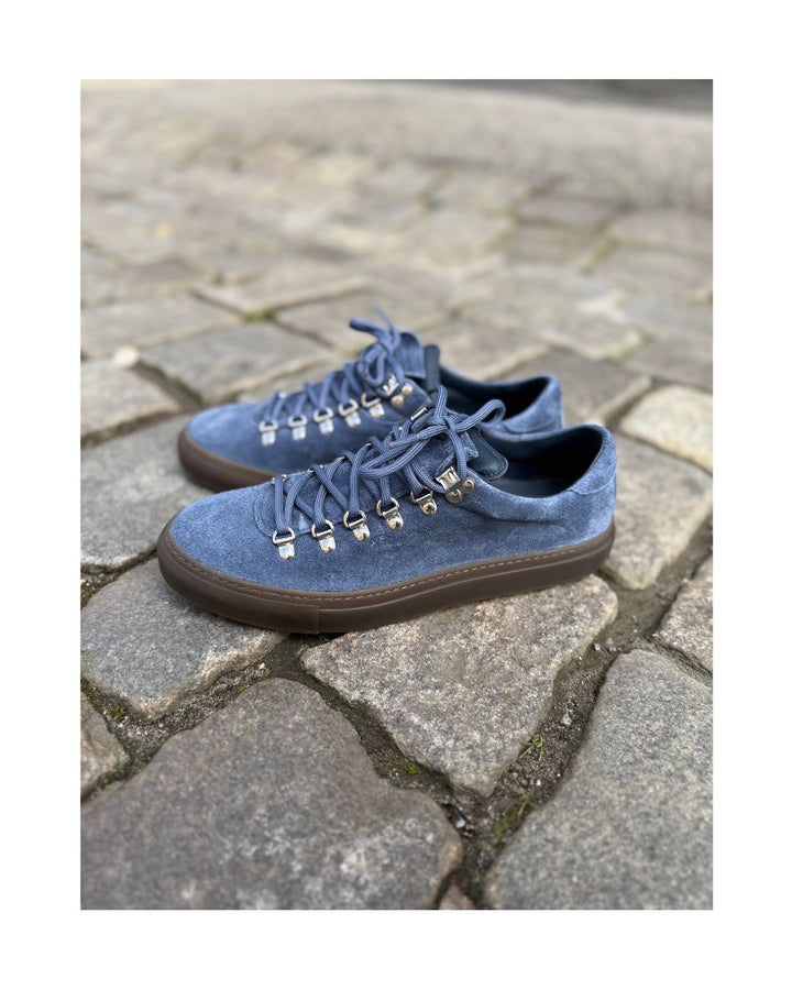 Marostica Low - Vintage Blue Suede