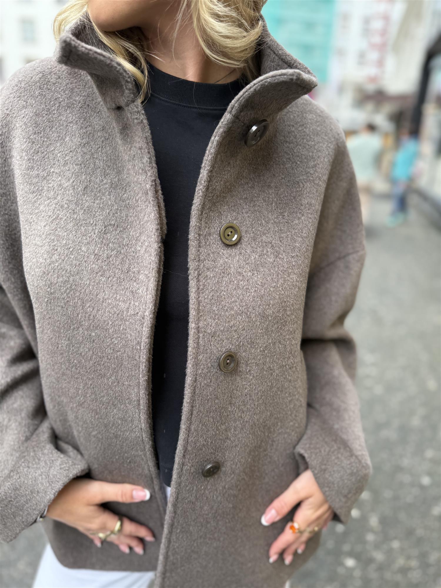 Short Coat Oversized