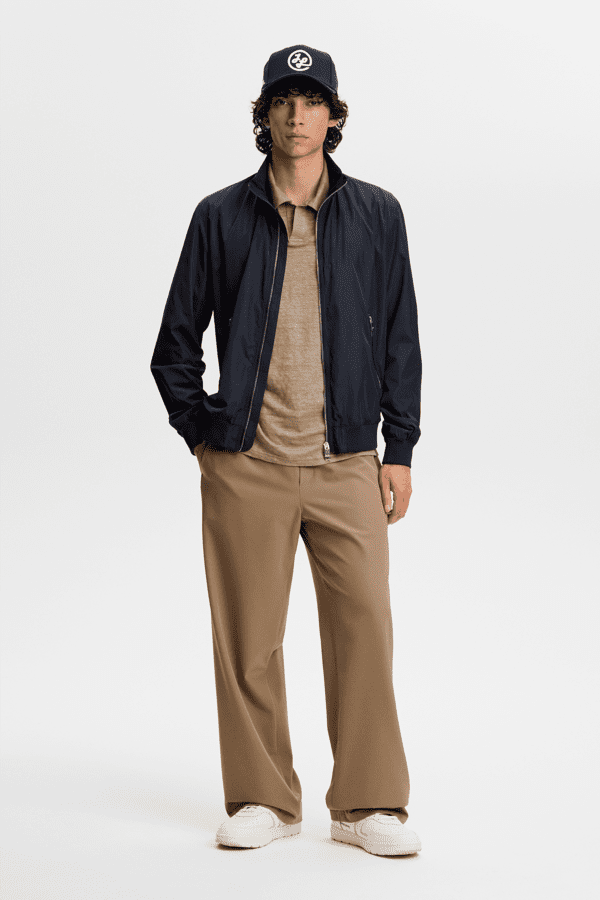 Roy Linen Polo - Brindle