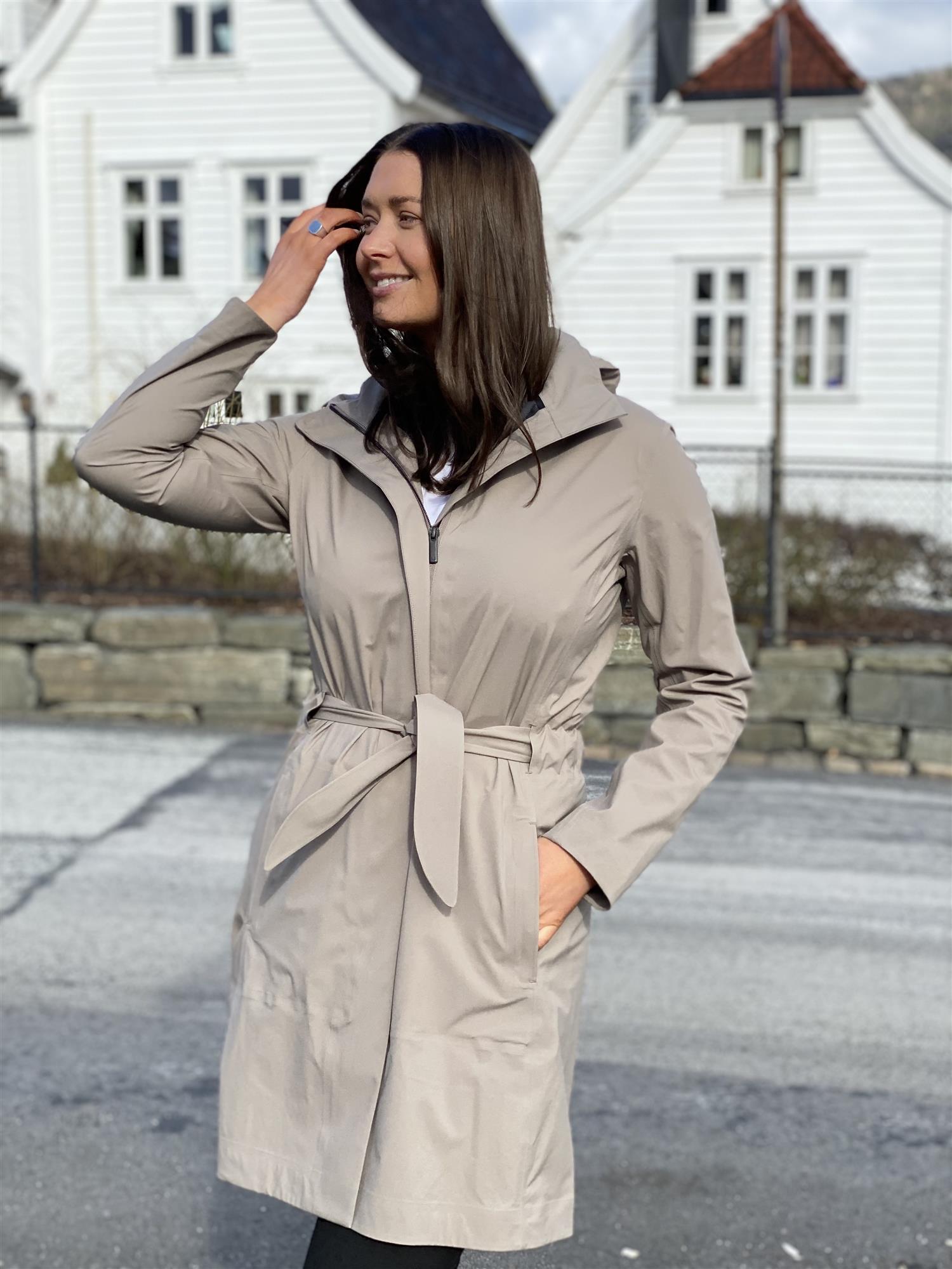 W ELEKTRA COAT DRIFTWOOD